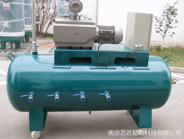 <strong>CNC加工（gōng）中心配套吸附係統（tǒng）真空泵係統（真空機組）真空自動排水罐的作用（yòng）</strong>